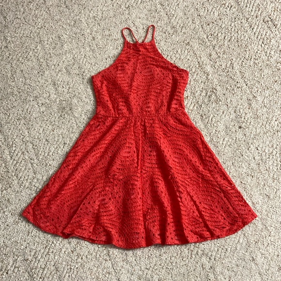 Xhilaration Dresses & Skirts - Elegant Red-Orange Dress